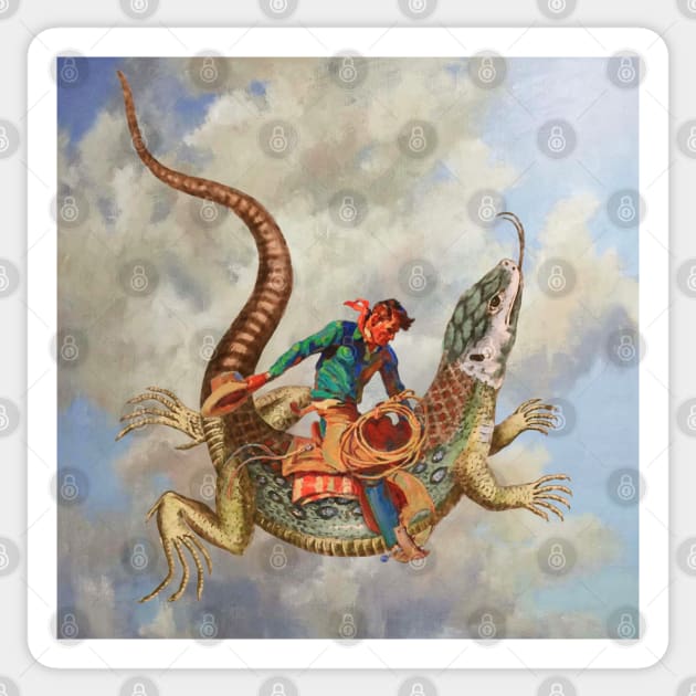 Rango Rode Sticker by Fiddlercrab